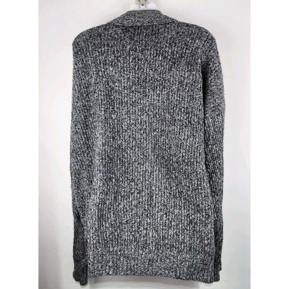 Old Navy XL Unisex Cardigan Gray Grandpa Sweater Oversized Buttons Pockets - Picture 2 of 8